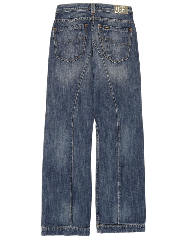 Lee Jungen Russel Bootcut Jeans 13–14 Jahre W28 L31 Blaue Baumwolle