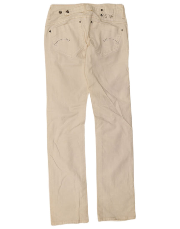 G-Star Damen Slim Jeans W28 L33 Weiß