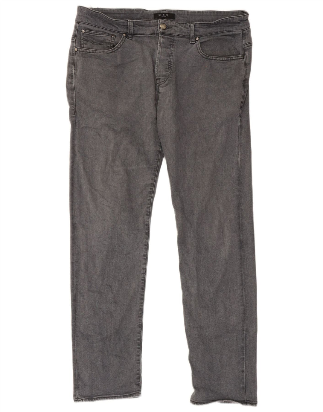 Ted Baker Herren Slim Jeans W34 L31 Grau