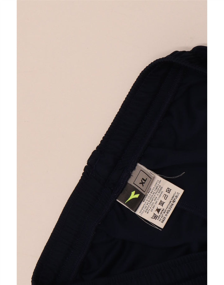 Diadora Sportshorts für Jungen, 11–12 Jahre, XL, Marineblau, Polyester