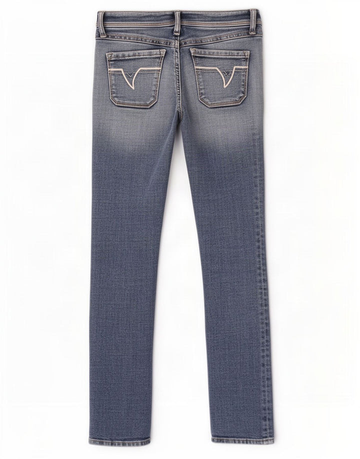 Diesel Damen Lowky Slim Jeans W29 L32 Blaue Baumwolle