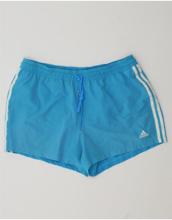 Adidas Herren-Badeshorts, groß, blau, Polyester