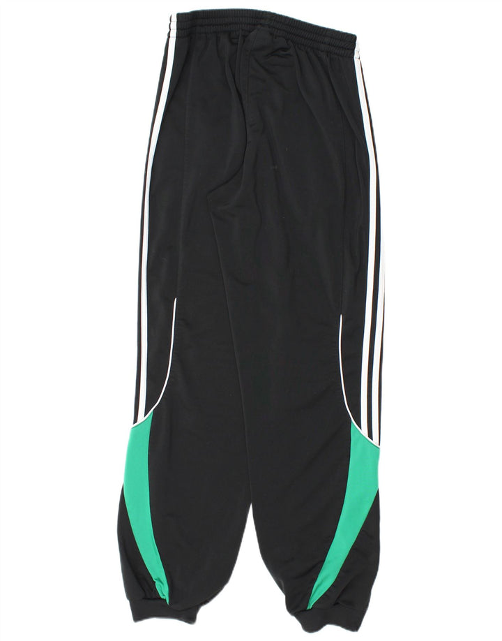 Adidas Herren-Trainingshose, Jogginghose, Größe 38/40, mittelschwarz, Farbblock