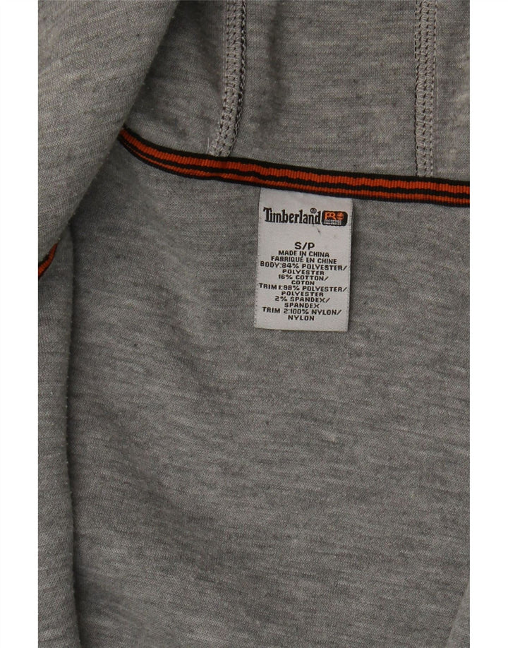 Timberland Herren-Kapuzenpullover mit Reißverschluss, klein, aus schwarzem Polyester