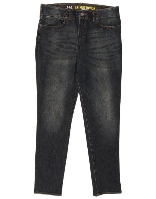 Lee Herren Modern Series Slim Jeans W36 L32 Marineblau Baumwolle
