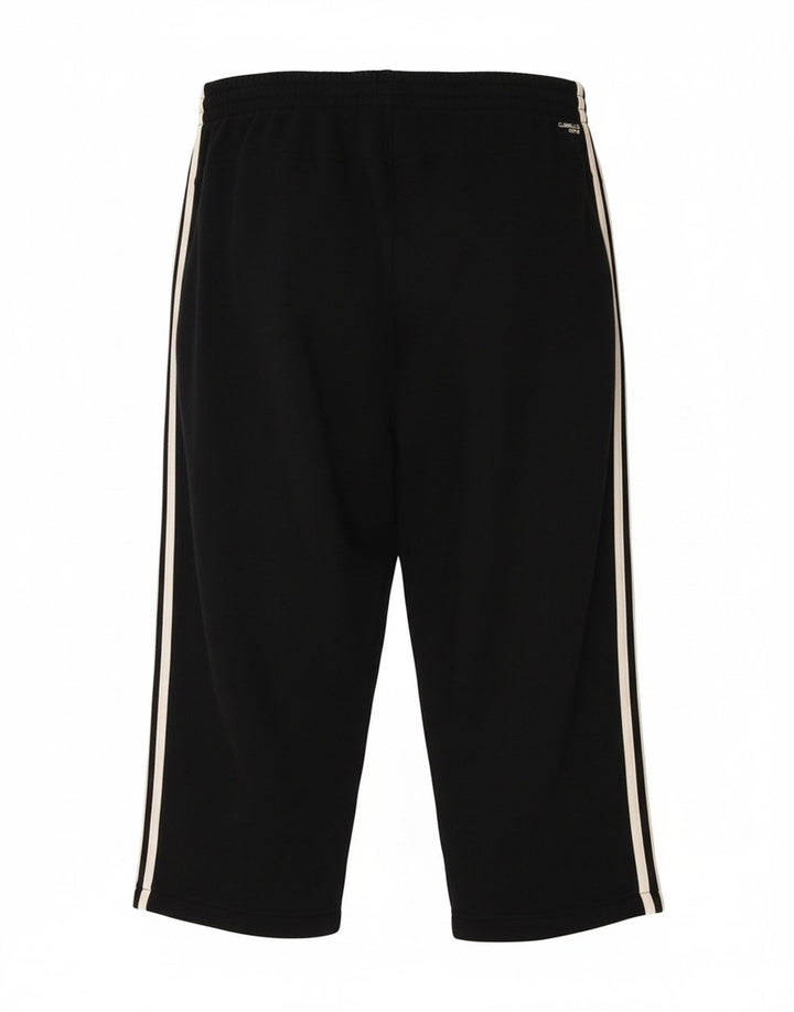 ADIDAS Mens Climalite Tracksuit Trousers Medium  Black Cotton