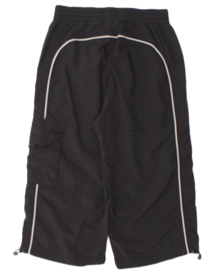 Diadora Herren Bermuda Sport Shorts Small Schwarz Polyamid
