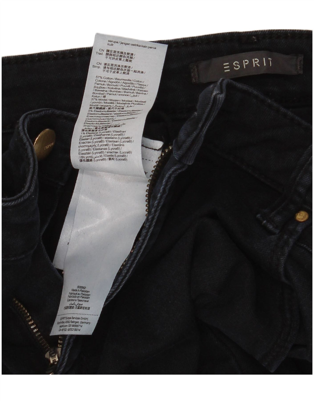 ESPRIT Damen Slim Jeans W32 L32 Marineblaue Baumwolle