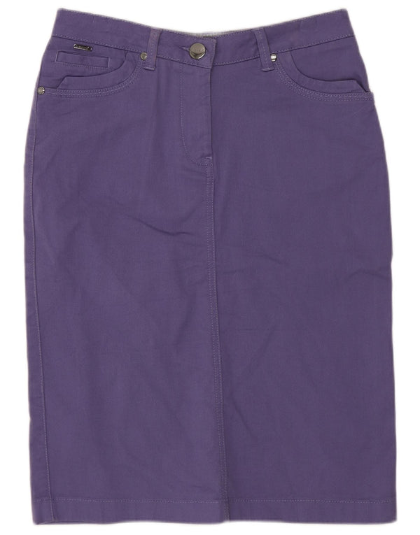 Marks & Spencer Damen Per Una Regular Bleistiftrock UK 8 Small W26 Lila