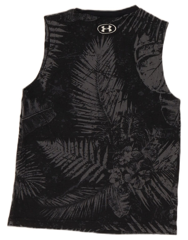 Under Armour Heat Gear Grafik-Weste für Jungen, 7–8 Jahre, Größe S, Schwarz