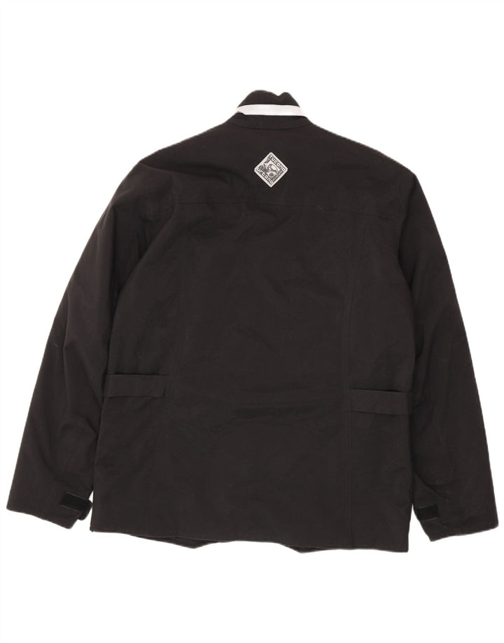Tucano Urbano Herren Utility Jacke UK 36 Small Schwarz Nylon