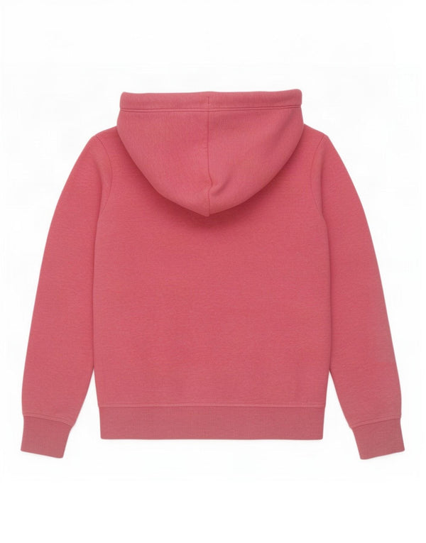 Superdry Damen-Kapuzenpullover mit Reißverschluss, Gr. 8, Größe S, Rosa, Baumwolle
