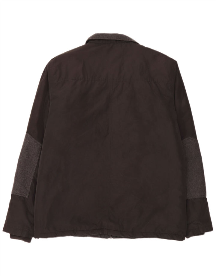 Ellesse Herren Utility Jacke UK 42 XL Schwarz
