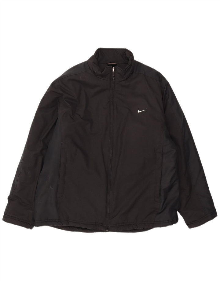 Nike Herren Windjacke UK 42 XL Schwarz Polyester