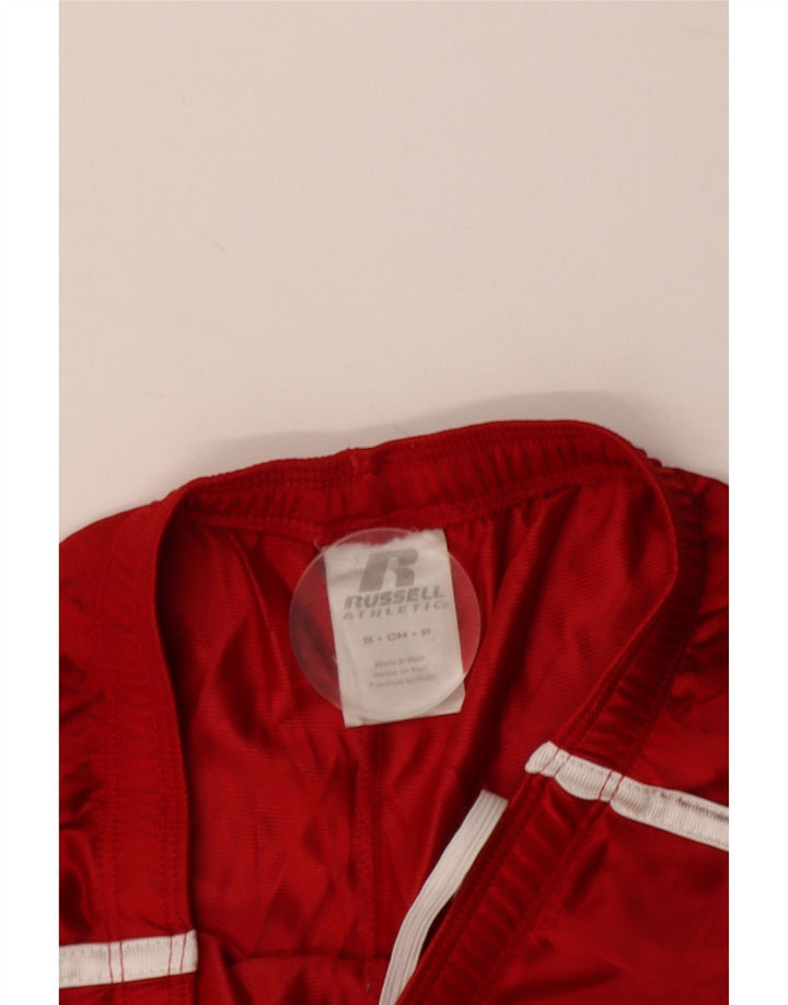 Russell Athletic Damen Sportshorts UK 10 Small Rot Polyester