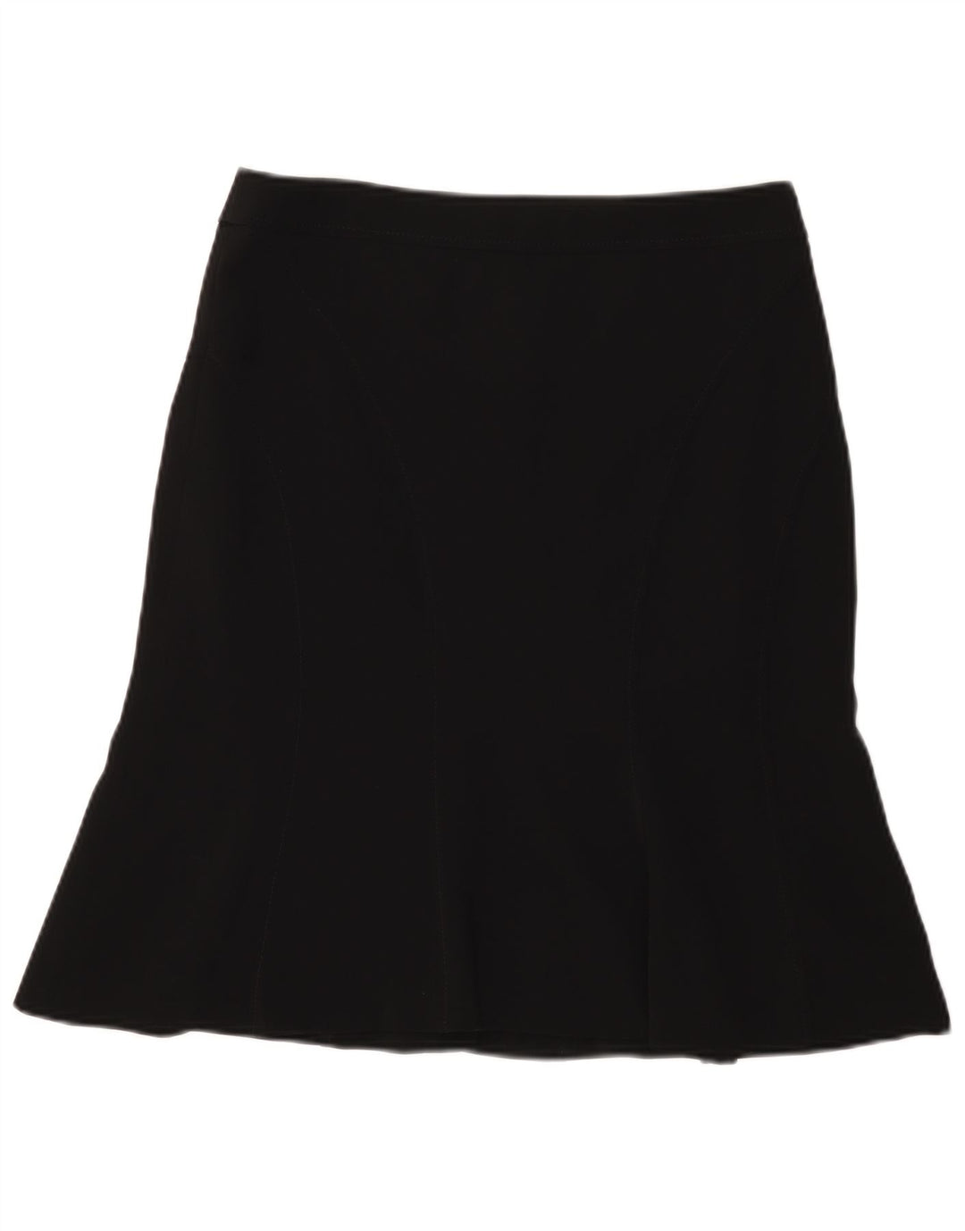 Luisa Spagnoli Damen Trompetenrock IT 44 Medium W30 Schwarz Polyester