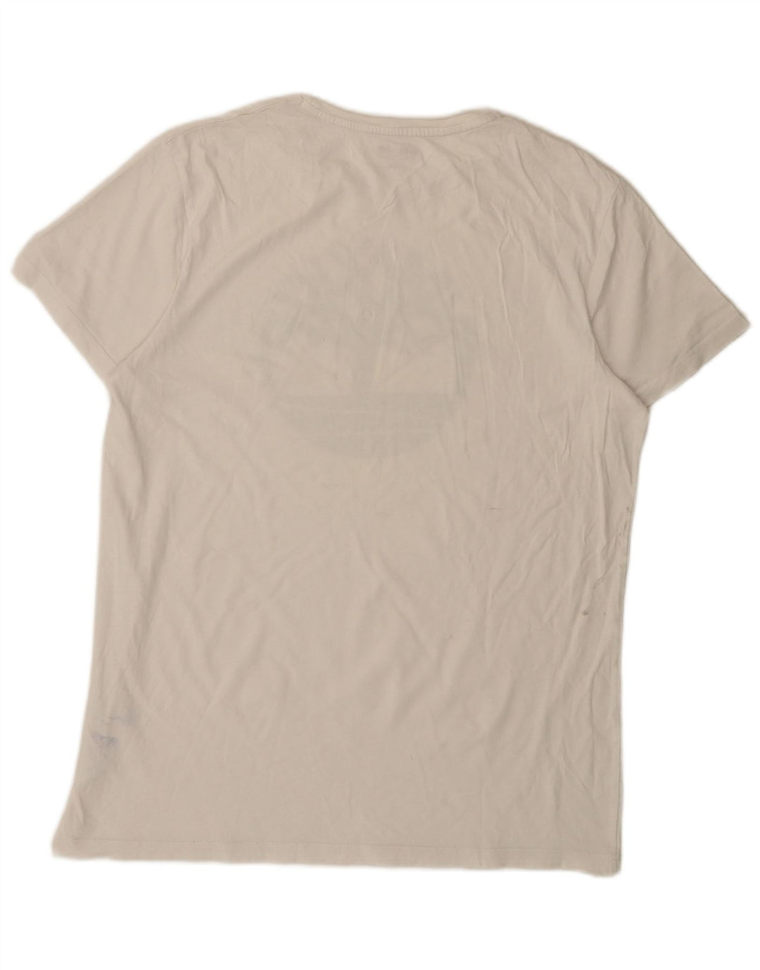 Timberland Herren-T-Shirt mit Grafik, groß, aus weißer Baumwolle