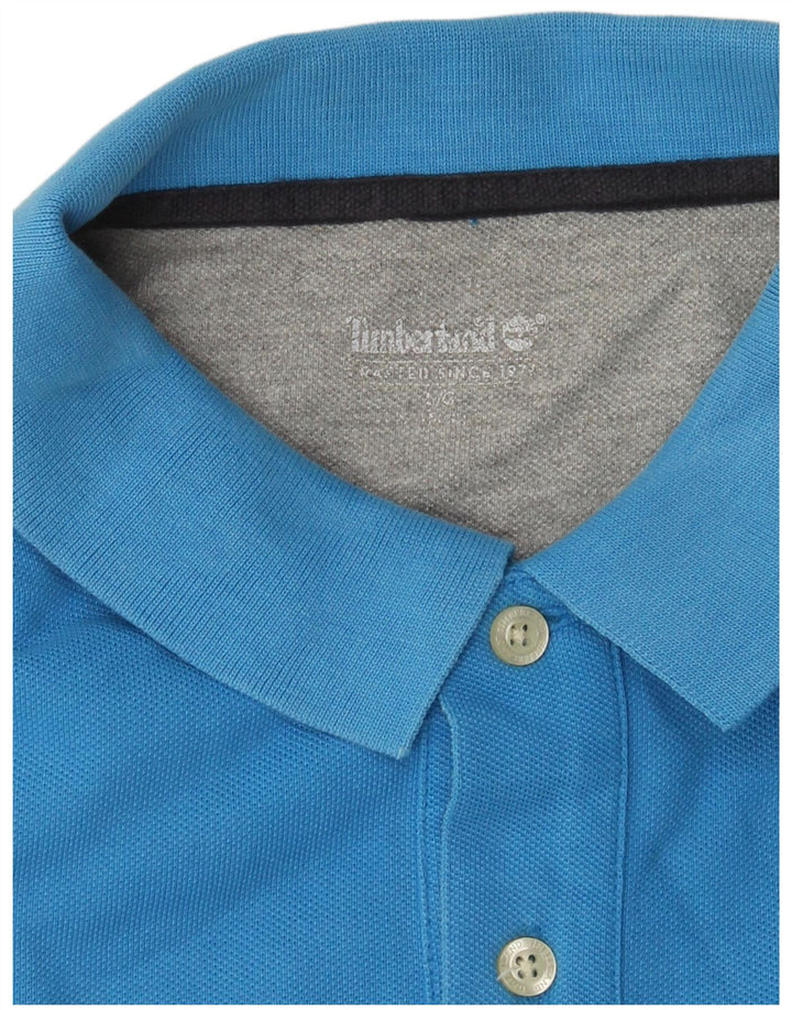 Timberland Herren Poloshirt Large Blau