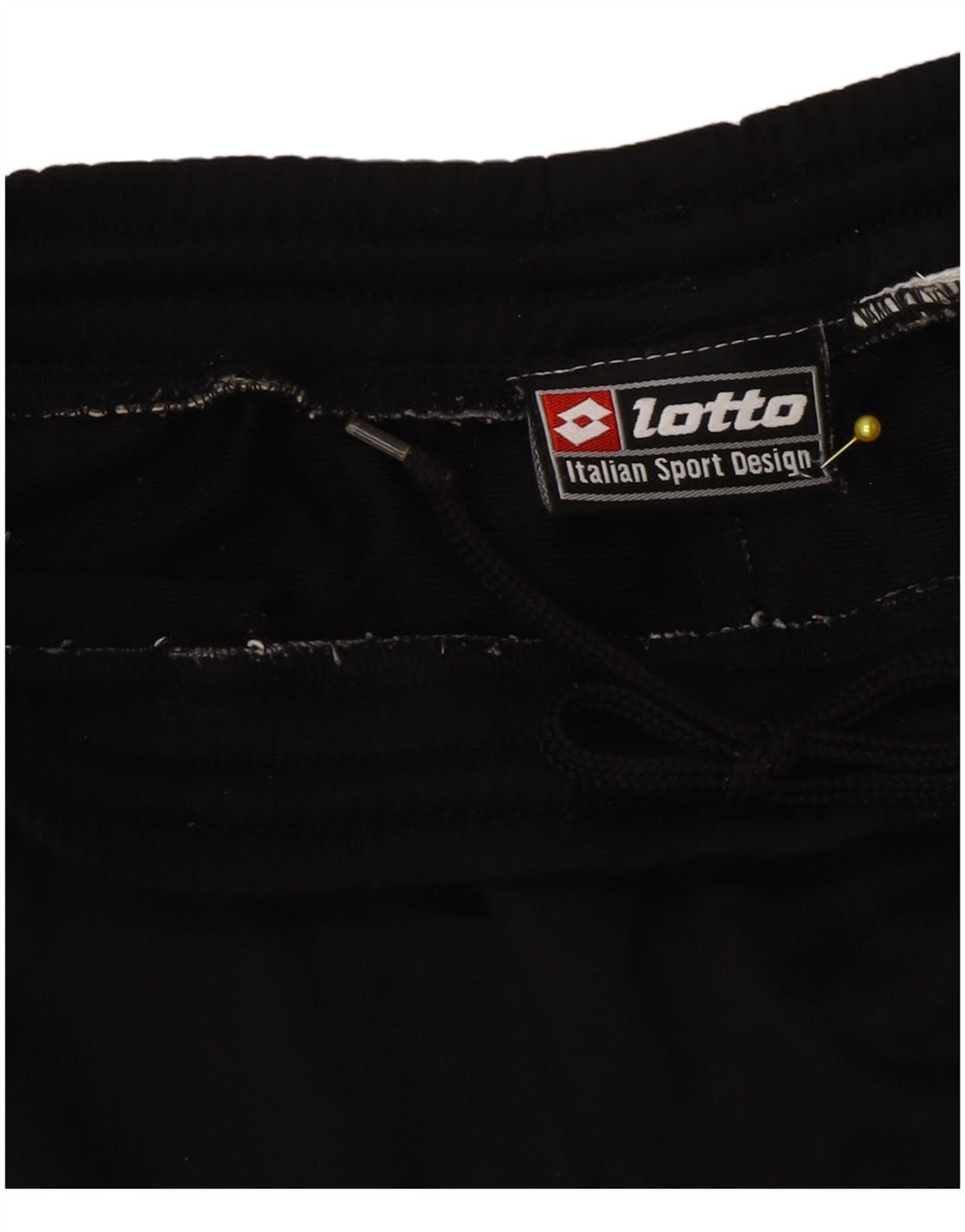 Lotto Herren-Trainingshose, Mittelschwarz, Farbblock