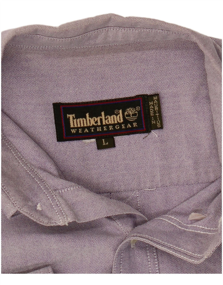 Timberland Herren Weathergear Hemd Large Lila