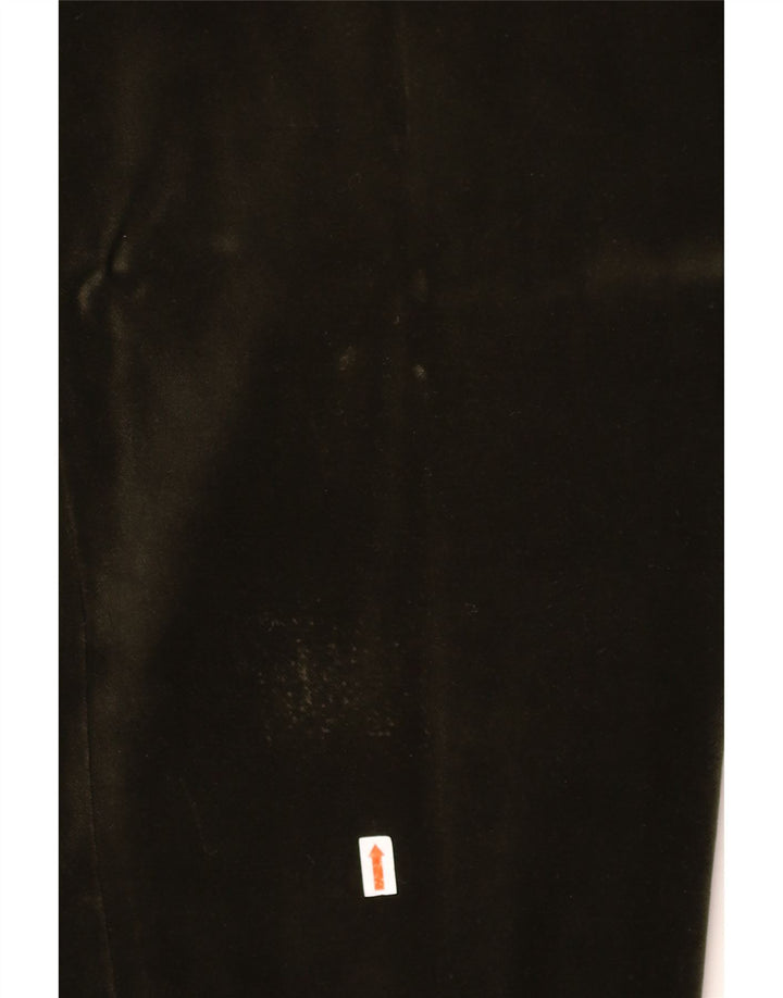 VINTAGE Damen Steigbügel-Samthose EU 40 Medium W27 L29 Grüne Baumwolle