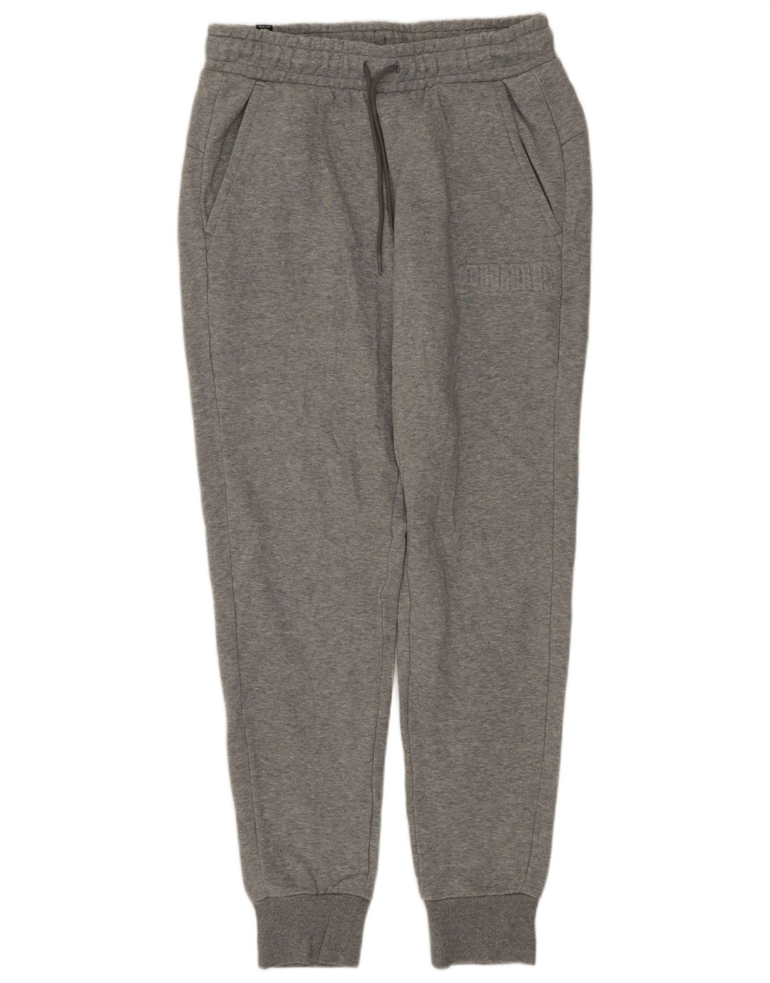 PUMA Herren-Trainingshose, Jogginghose, Größe S, Grau, Baumwolle