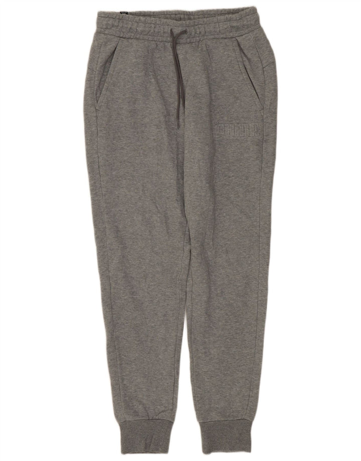 PUMA Herren-Trainingshose, Jogginghose, Größe S, Grau, Baumwolle