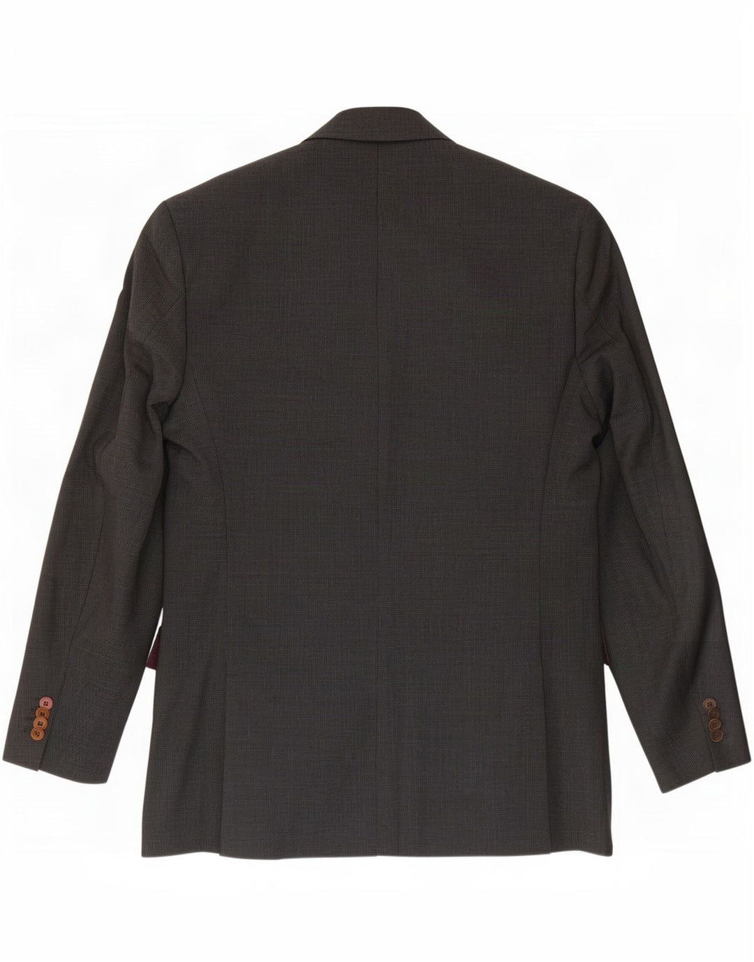 Hugo Boss Herren-Blazer mit 2 Knöpfen, EU 48, mittelgraue Schurwolle