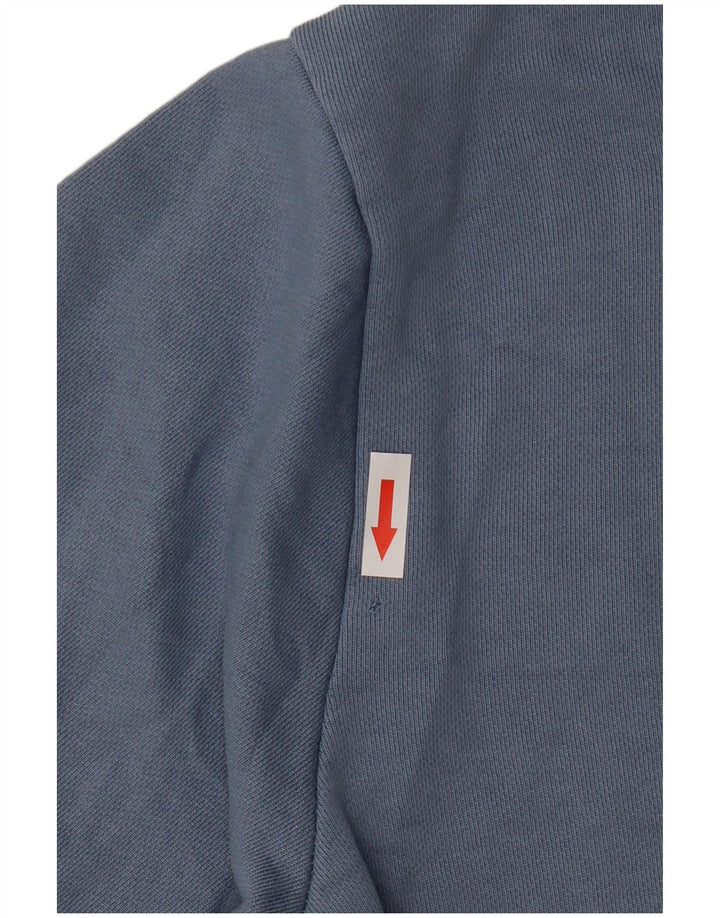 Zara Herren Sweatshirt Pullover XL Blau Baumwolle