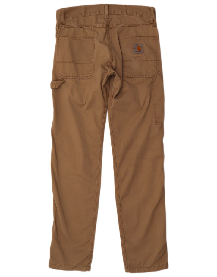 CARHARTT Gerade Herren-Cargohose W29 L32 Khaki Polyester