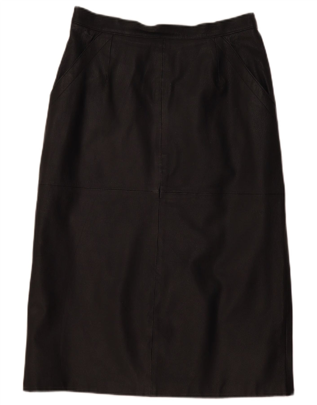 Vintage Damen gerader Rock EU 40 Medium W30 Schwarz