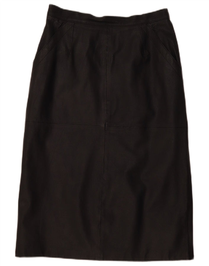 Vintage Damen gerader Rock EU 40 Medium W30 Schwarz