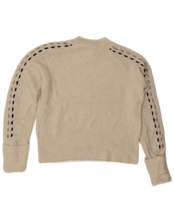 MINT VELVET Damen Rollkragenpullover mit Rollkragen, Gr. 8, Small, Beige, Acryl