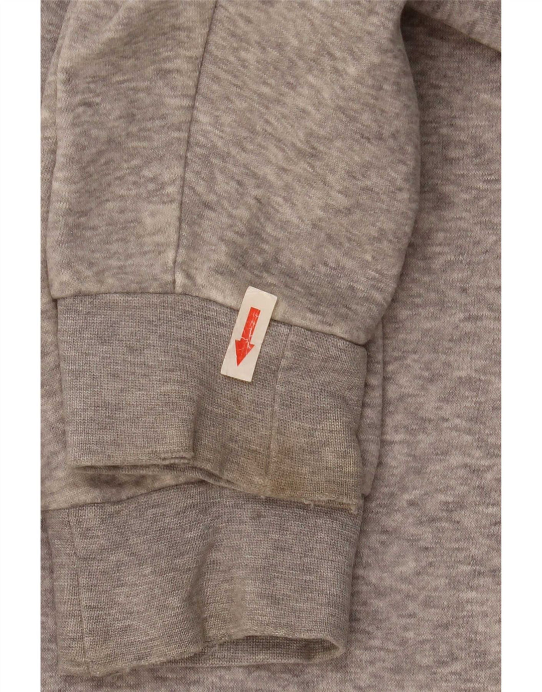 Adidas Herren-Kapuzenpullover mit Reißverschluss, mittelgrau meliert