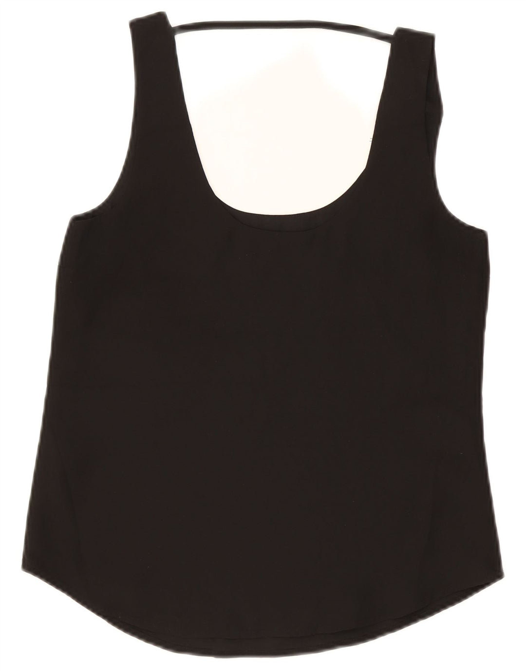 Oasis Damen-Bluse, ärmellos, Größe S, Schwarz, Polyester