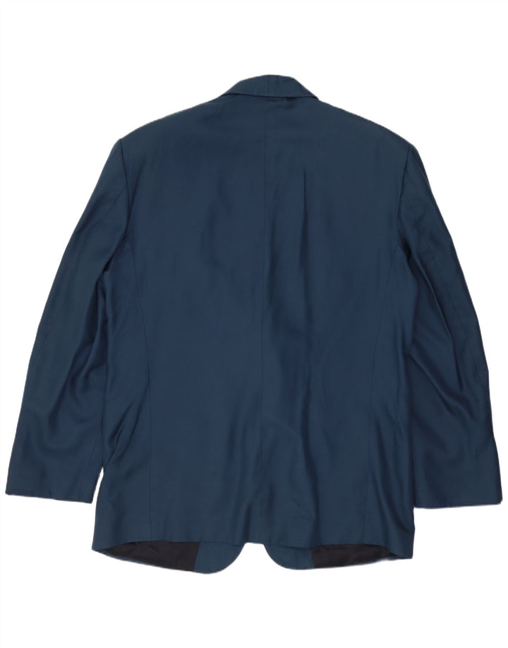 Carlo Pignatelli Herren 2-teiliges Set IT 56 3XL Blaue Seide