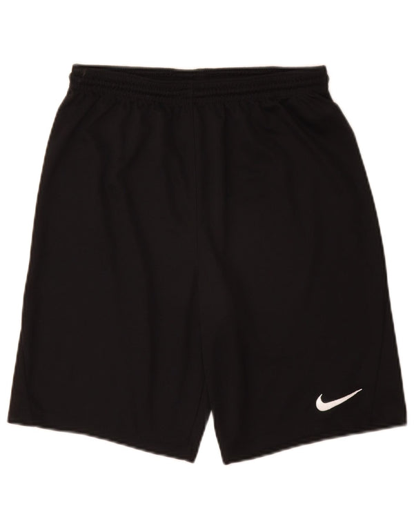 Nike Dri Fit Sportshorts für Jungen, 13–14 Jahre, XL, schwarzes Polyester