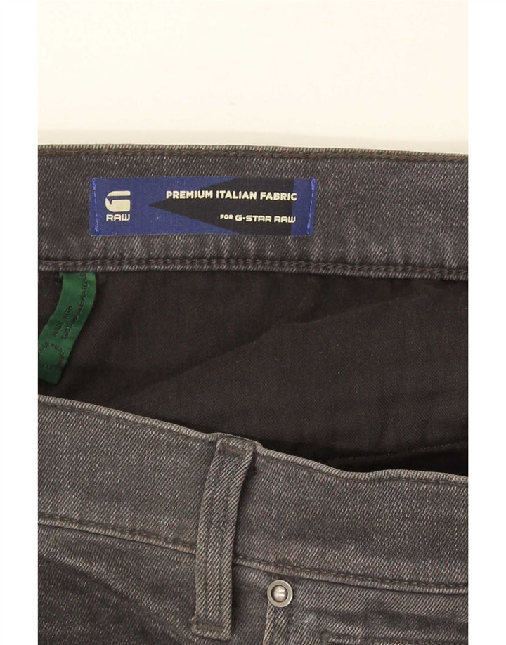 G-Star Herren Slim Jeans W34 L34 Graue Baumwolle