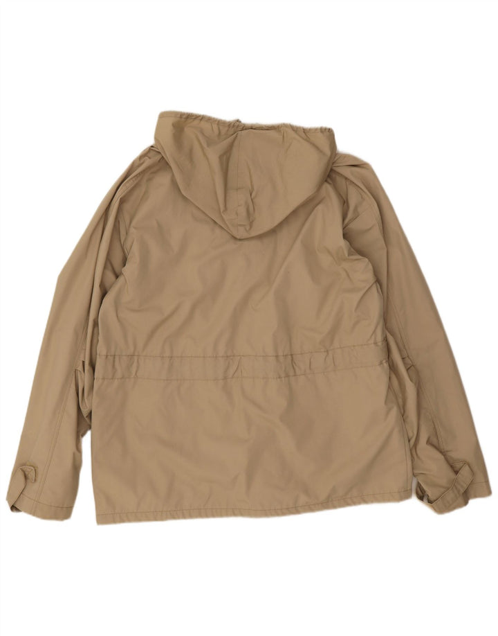 Loffler Herren-Parka mit Kapuze, UK 38, mittelbeige