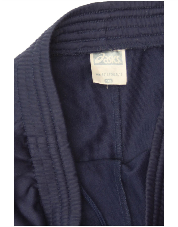 Asics Jungen-Trainingshose, 9–10 Jahre, marineblaues Polyester