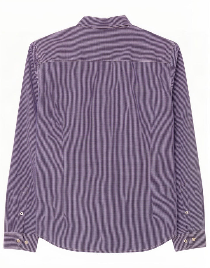 Lee Herrenhemd XL, blau kariert, Baumwolle