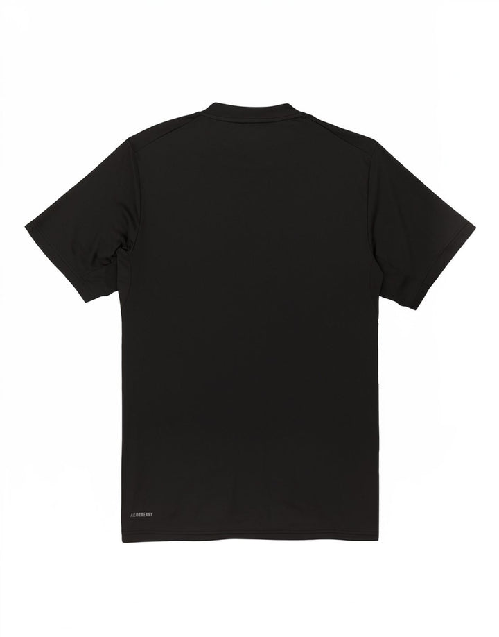 Adidas Herren T-Shirt Top Medium Schwarz Polyester Sport