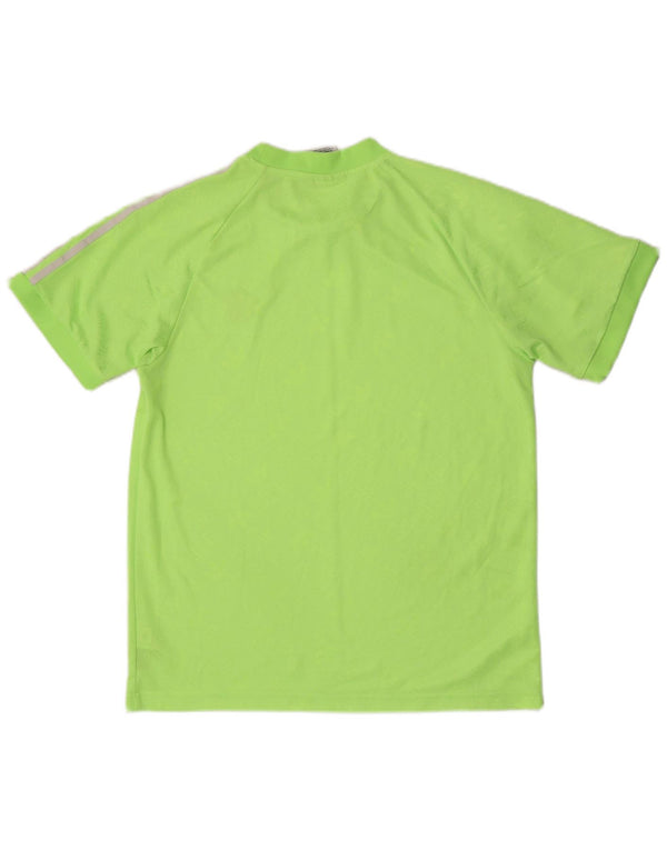 Adidas Herren Grafik T-Shirt Top Mittelgrünes Polyester