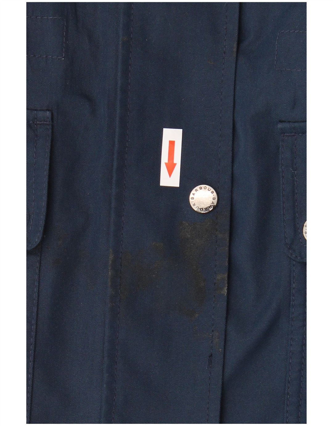 Barbour Damen-Utility-Jacke mit Kapuze, UK 14, Größe L, Marineblau
