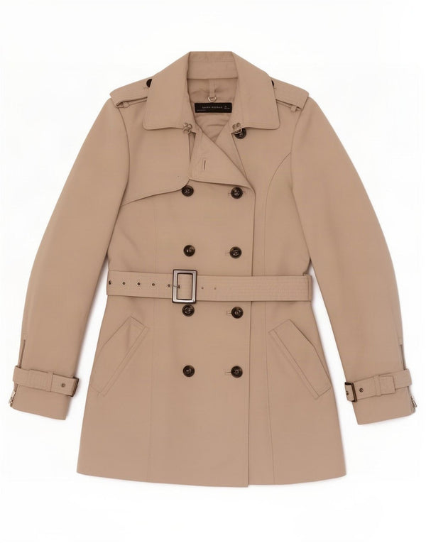 Zara Damen Trenchcoat UK 10 Small Beige