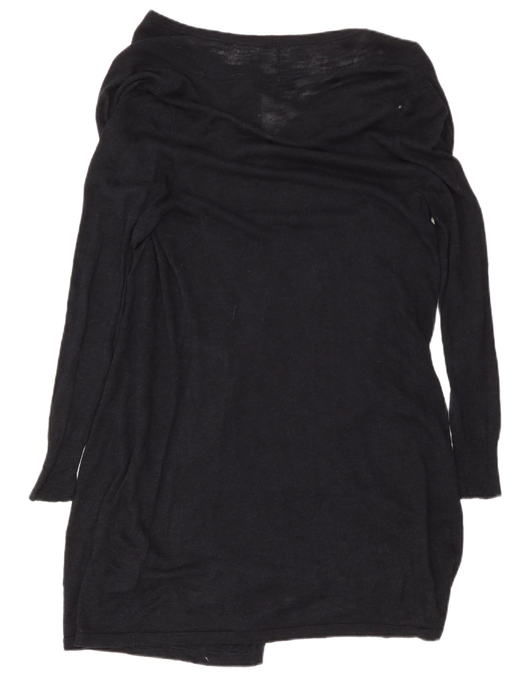 Phase Eight Damen Longline Open Cardigan Pullover UK 12 Medium Navy Blue