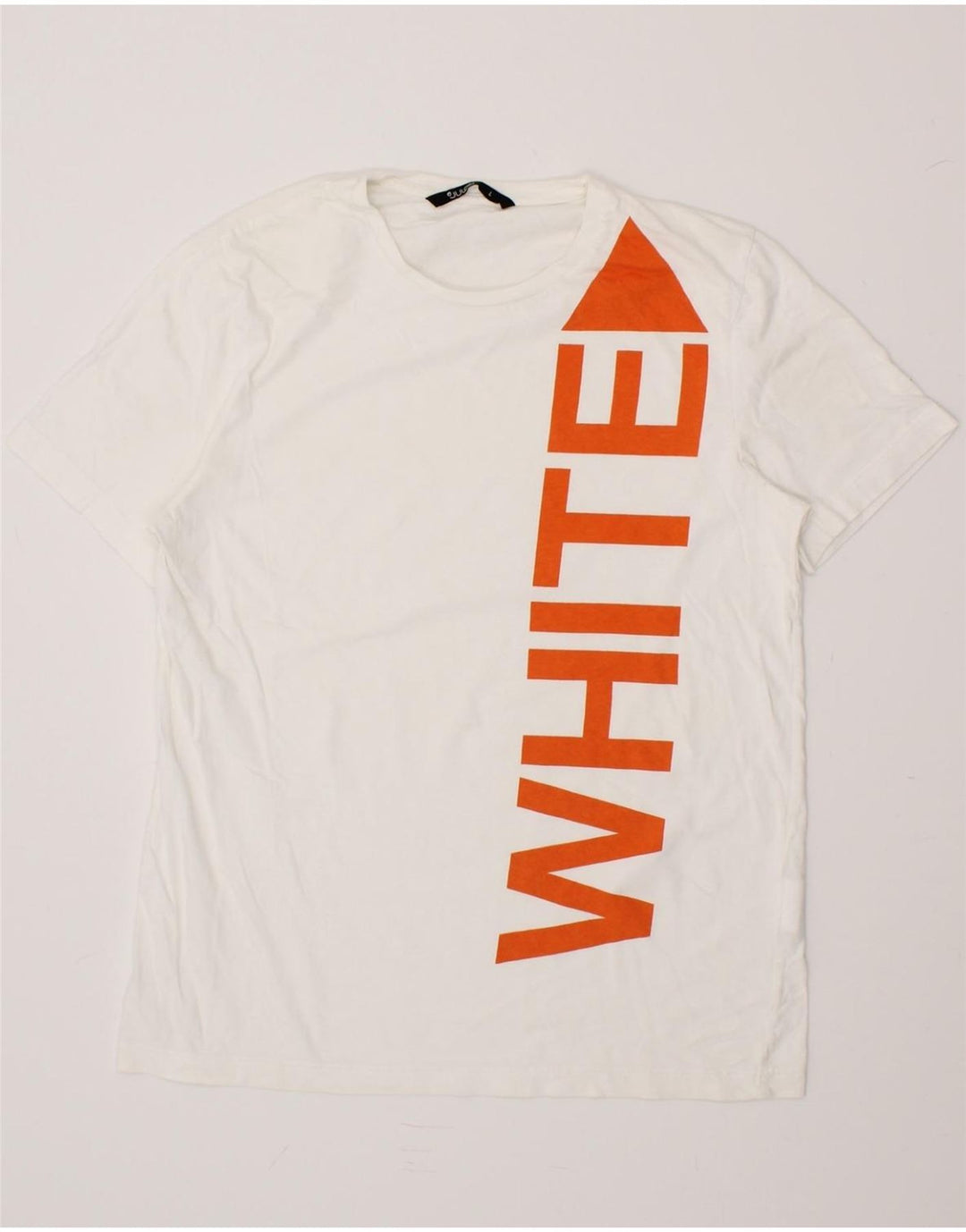 JULES Womens Graphic T-Shirt Top UK 16 Large White Vintage Jules and Second-Hand Jules from Messina Hembry 