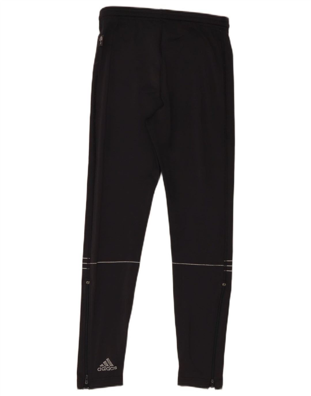 Adidas Damen Climalite Leggings UK 10 Small Marineblau Polyester