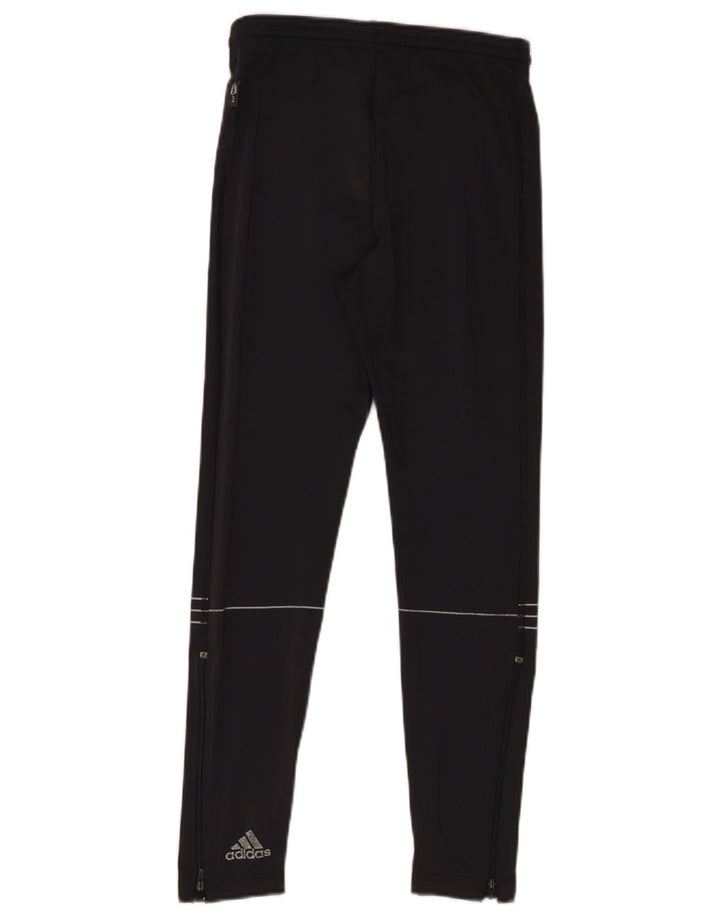 Adidas Damen Climalite Leggings UK 10 Small Marineblau Polyester