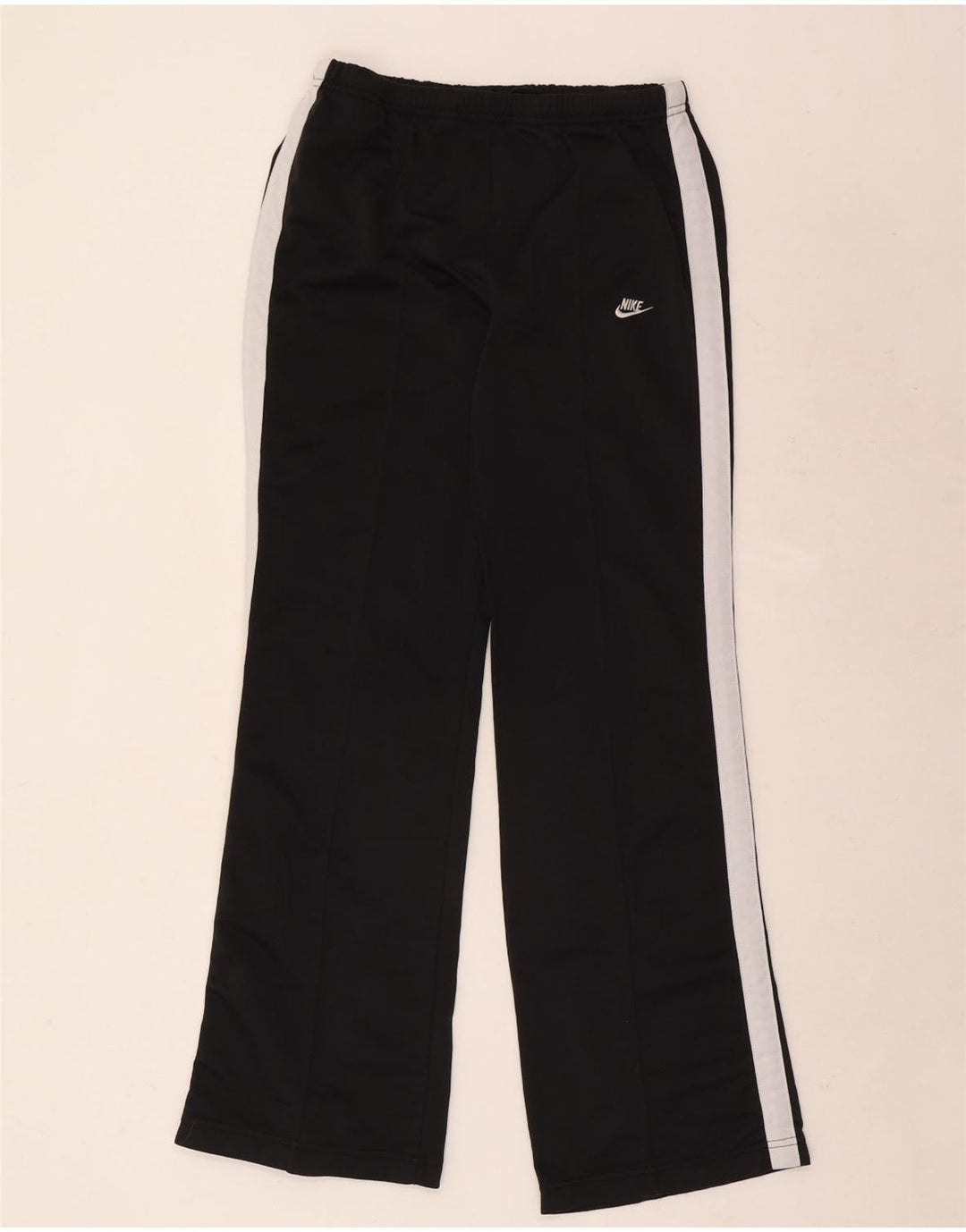 Nike Damen-Trainingsanzug, UK 8/10, Größe S, Schwarz, Colourblock-Polyester